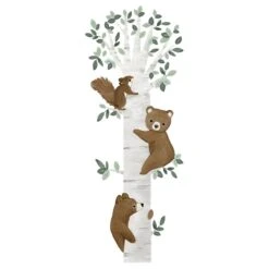 Grand Sticker Les Ours Montent à L'arbre KHARU