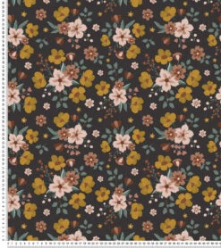 Papier Peint Capucine Motif Bouquet Lilipinso (50cm X 10m) -Lilipinso Déco Soldes Boutique capucine papier peint enfant motif bouquet 3