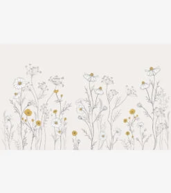 Papier Peint Chamomille Lilipinso (50cm X 10m)