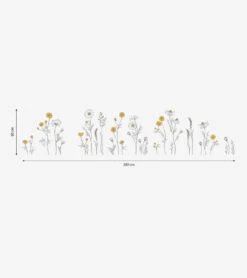 Stickers Muraux Fleurs Lilipinso -Lilipinso Déco Soldes Boutique chamomile stickers muraux grandes fleurs de camomille 2