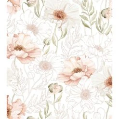 Papier Peint Enfant Motif Coquelicots POPPIES