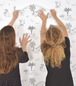 Papier Peint Dinosaurus Lilipinso (50cm X 10m) -Lilipinso Déco Soldes Boutique dinosaurus papier peint motif dinosaures 3