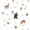 Papier Peint Enfant Motif Les Amis De La Forêt NORWOOD