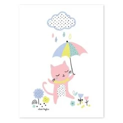 Lot D'affiches Chats HAPPY CLOUDS -Lilipinso Déco Soldes Boutique f624b32f481e32d73d01f26ed0b14845