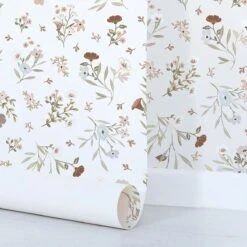 Papier Peint Enfant Motif Douces Fleurs LILYDALE -Lilipinso Déco Soldes Boutique f643389d027fa4889e2c8072344e099f