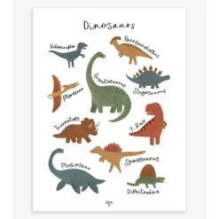 Affiche Enfant Les Dinosaures SUNNY