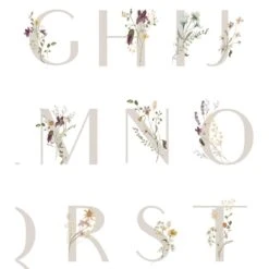 Affiche Enfant Abécédaire Floral MADEMOISELLE -Lilipinso Déco Soldes Boutique f9b9993b3eb18d81c3d25acad2437671