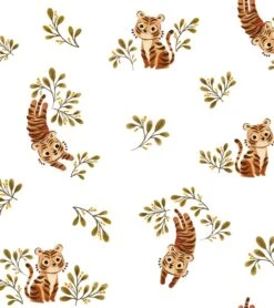 Papier Peint Felidae Lilipinso (50cm X 10m) -Lilipinso Déco Soldes Boutique felidae papier peint enfant motif petit tigre