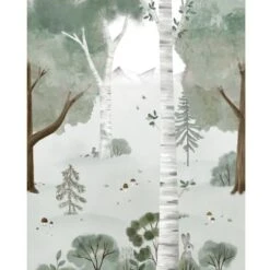 Fresque Murale Birch Forest (200 X 248 Cm)