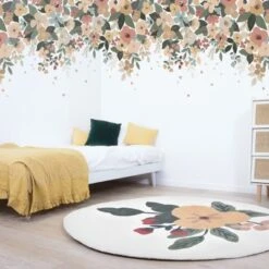 Fresque Murale Lush Flowers (200 X 248 Cm) -Lilipinso Déco Soldes Boutique fresque murale lush flowers 200 x 248 cm 3