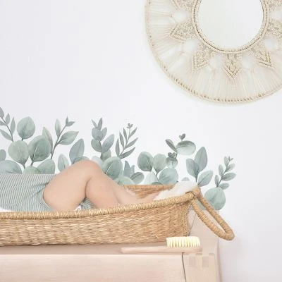 Grand Sticker Greenery Feuillages Eucalyptus (80 X 25 Cm) 2 Grand Sticker Greenery Feuillages Eucalyptus (80 X 25 Cm) – Image 2