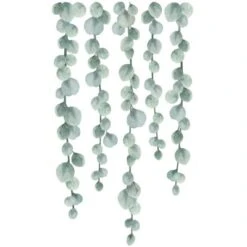 Grand Sticker Greenery Feuillages Tombants (76 X 45 Cm)