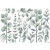 Grand Sticker Greenery Tiges Et Feuillages (90 X 64 Cm)