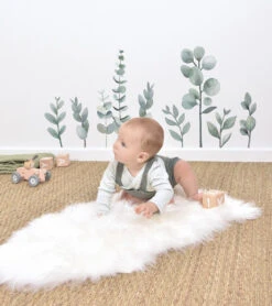 Planche De Stickers Plantes Et Fleurs Lilipinso -Lilipinso Déco Soldes Boutique greenery stickers muraux tiges et feuillages 1