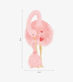 Grand Sticker Hello Lovely Lilipinso -Lilipinso Déco Soldes Boutique hello lovely grands stickers autruches maman et bebe 2 1