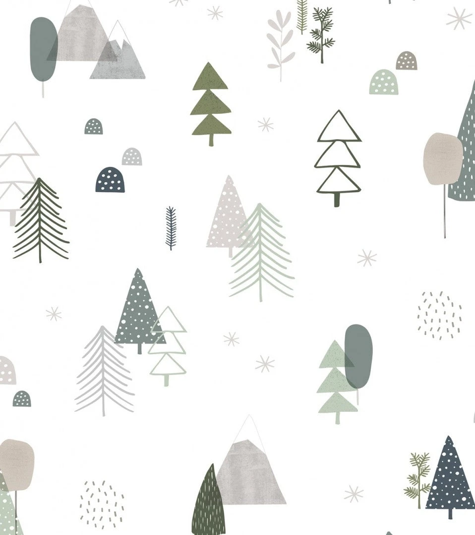 Papier Peint In The Woods Lilipinso (50cm X 10m) 1 Papier Peint In The Woods Lilipinso (50cm X 10m)