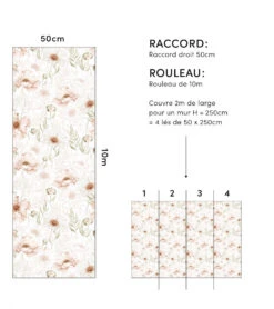 Papier Peint Islandic Poppies Lilipinso 20 Papier Peint Islandic Poppies Lilipinso -Lilipinso Déco Soldes Boutique islandic poppies papier peint enfant motif coquelicots 2