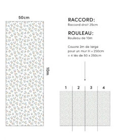 Papier Peint Jöro Motif Baie Et Feuilles Lilipinso (50cm X 10m) 10 Papier Peint Jöro Motif Baie Et Feuilles Lilipinso (50cm X 10m) -Lilipinso Déco Soldes Boutique joro papier peint enfant motif baie et feuille 2