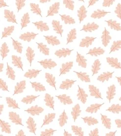 Papier Peint Jöro Motif Feuilles De Chêne Lilipinso (50cm X 10m)