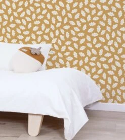 Papier Peint Jöro Motif Feuilles De Chêne Lilipinso (50cm X 10m) -Lilipinso Déco Soldes Boutique joro papier peint enfant motif feuilles de chene 6