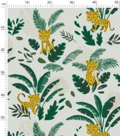 Papier Peint Jungle Night Lilipinso (50cm X 10m) 19 Papier Peint Jungle Night Lilipinso (50cm X 10m) -Lilipinso Déco Soldes Boutique jungle night papier peint enfant motif guepards 4