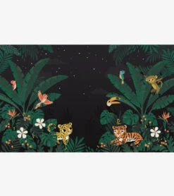 Papier Peint Jungle Night Lilipinso (50cm X 10m)