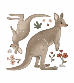 Grand Sticker Lilydale Animaux Lilipinso