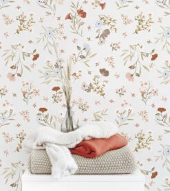 Papier Peint Lilydale Lilipinso (50cm X 10m) -Lilipinso Déco Soldes Boutique lilydale papier peint enfant motif douces fleurs 11 1