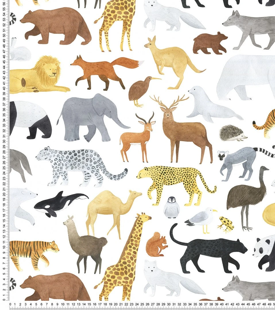 Papier Peint Living Earth Motif Animaux Lilipinso (50cm X 10m) 2 Papier Peint Living Earth Motif Animaux Lilipinso (50cm X 10m) – Image 2
