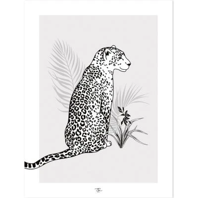 Lot De 2 Affiches Léopard Stay Wild & Free (30 X 40 Cm) 2 Lot De 2 Affiches Léopard Stay Wild & Free (30 X 40 Cm) – Image 2