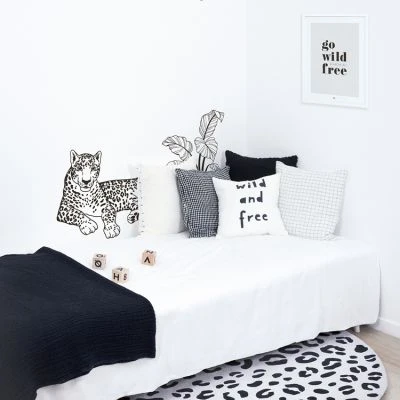 Lot De 2 Affiches Léopard Stay Wild & Free (30 X 40 Cm) 4 Lot De 2 Affiches Léopard Stay Wild & Free (30 X 40 Cm) – Image 4