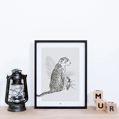 Lot De 2 Affiches Léopard Stay Wild & Free (30 X 40 Cm) 5 Lot De 2 Affiches Léopard Stay Wild & Free (30 X 40 Cm) – Image 5