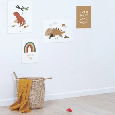 Lot De 4 Affiches Dinosaurs & Co 6 Lot De 4 Affiches Dinosaurs & Co – Image 6