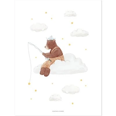 Lot De 4 Affiches Hot-air Balloons 3 Lot De 4 Affiches Hot-air Balloons – Image 3