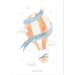 Lot De 4 Affiches Hot-air Balloons 13 Lot De 4 Affiches Hot-air Balloons -Lilipinso Déco Soldes Boutique lot de 4 affiches hot air balloons 5