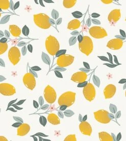 Papier Peint Louise Lilipinso (400 X 248cm) -Lilipinso Déco Soldes Boutique louise papier peint enfant motif citrons