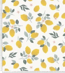 Papier Peint Louise Lilipinso (400 X 248cm) -Lilipinso Déco Soldes Boutique louise papier peint enfant motif citrons 3