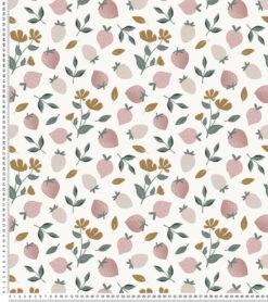 Papier Peint Louise Lilipinso (400 X 248cm) -Lilipinso Déco Soldes Boutique louise papier peint enfant motif fraises 3 1