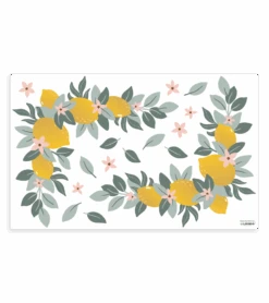 Planches De Stickers Louise Lilipinso -Lilipinso Déco Soldes Boutique louise stickers muraux citrons et feuillages