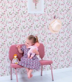 Papier Peint Magenta Lilipinso (50cm X 10m)