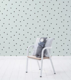 Papier Peint Minima Motif Pois Lilipinso (50cm X 10m) -Lilipinso Déco Soldes Boutique minima papier peint enfant motif pois 6