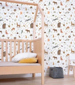 Papier Peint Norwood Lilipinso (50cm X 10m) -Lilipinso Déco Soldes Boutique norwood papier peint enfant motif abecedaire foret 1 1