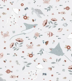Papier Peint Ocean Field Lilipinso (50cm X 10m) 19 Papier Peint Ocean Field Lilipinso (50cm X 10m) -Lilipinso Déco Soldes Boutique ocean field papier peint enfant motif animaux de l ocean