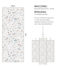 Papier Peint Ocean Field Lilipinso (50cm X 10m) 17 Papier Peint Ocean Field Lilipinso (50cm X 10m) -Lilipinso Déco Soldes Boutique ocean field papier peint enfant motif animaux de l ocean 4