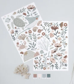 Planche De Stickers Ocean Field Lilipinso 10 Planche De Stickers Ocean Field Lilipinso -Lilipinso Déco Soldes Boutique ocean field stickers muraux animaux de l ocean 2