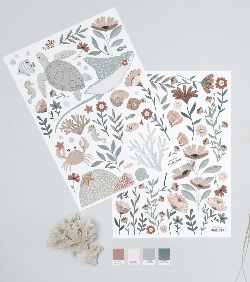 Planche De Stickers Ocean Field Lilipinso 3 Planche De Stickers Ocean Field Lilipinso – Image 3