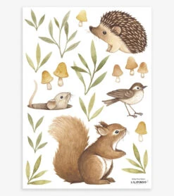 Planche De Stickers Oh Deer Lilipinso