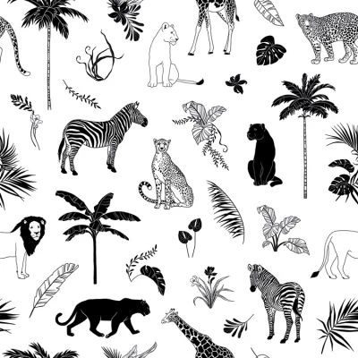 Papier Peint Animals Mix (50 Cm X 10 M) 1 Papier Peint Animals Mix (50 Cm X 10 M)
