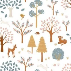 Papier Peint Faon Forest Living (50 Cm X 10 M)