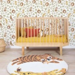 Papier Peint Félins Jungle Trio (50 Cm X 10 M) 6 Papier Peint Félins Jungle Trio (50 Cm X 10 M) -Lilipinso Déco Soldes Boutique papier peint felins jungle trio 50 cm x 10 m 3